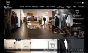sito web boutique galiano abbigliamento