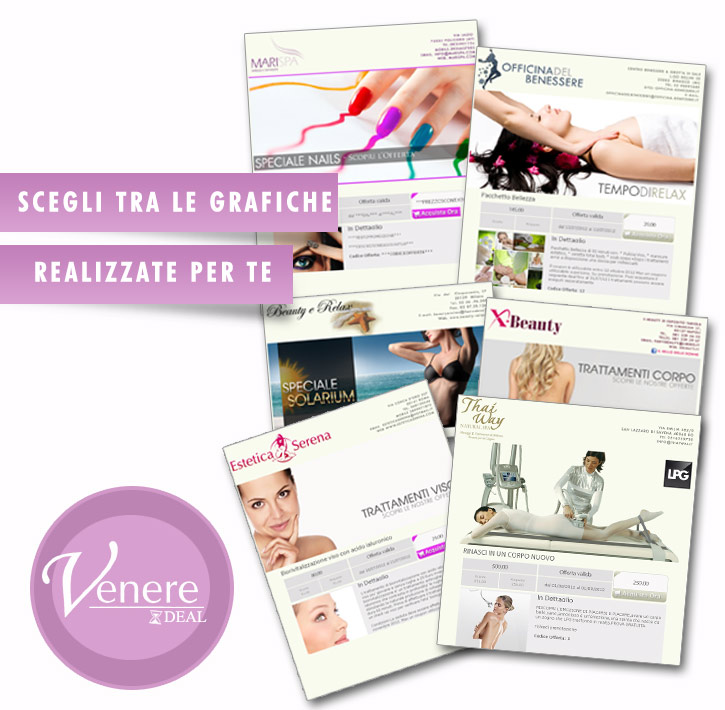 Venere Deal | Promuovi i trattamenti estetici on line e tramite facebook , Deal, Italia, offerte,  citydeal